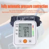Cross-border exclusive arm blood pressure monitor, large screen rechargeable home electronic blood pressure monitor, English broadcast blood pressure monitor Specification image